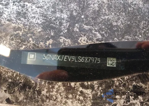 2020 Chevrolet Equinox Fwd 2Fl z USA, uszkodzony, nr VIN 3GNAXJEV5LS687975